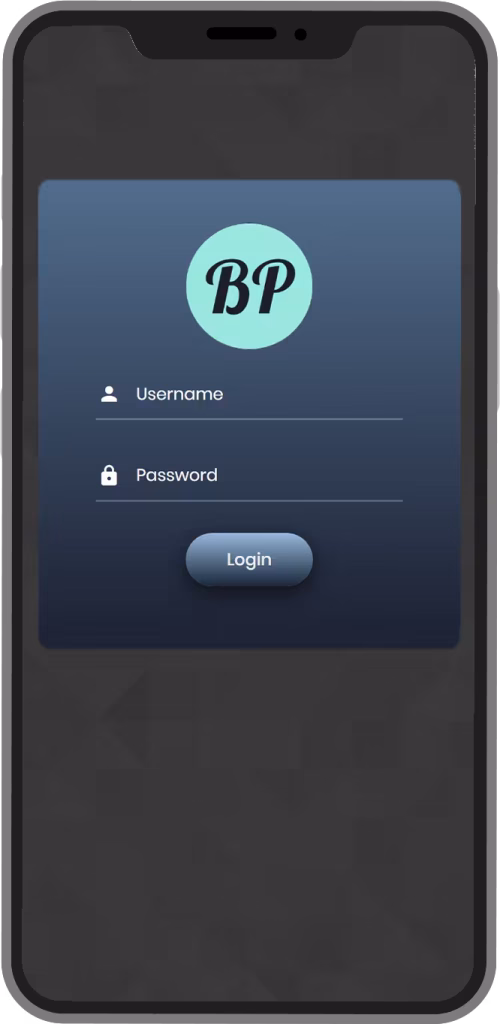 BPExch BetPro Exchange Login Screen Mockup Official
